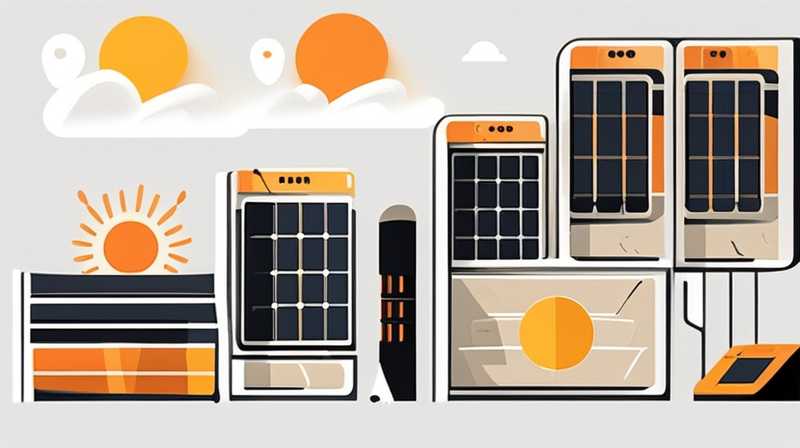 How many watts of solar energy is outdoor