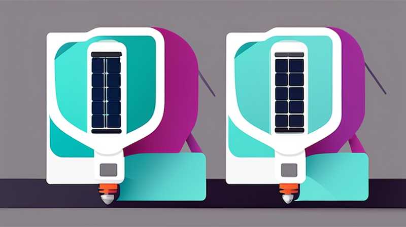 How to install the interface tube of solar light