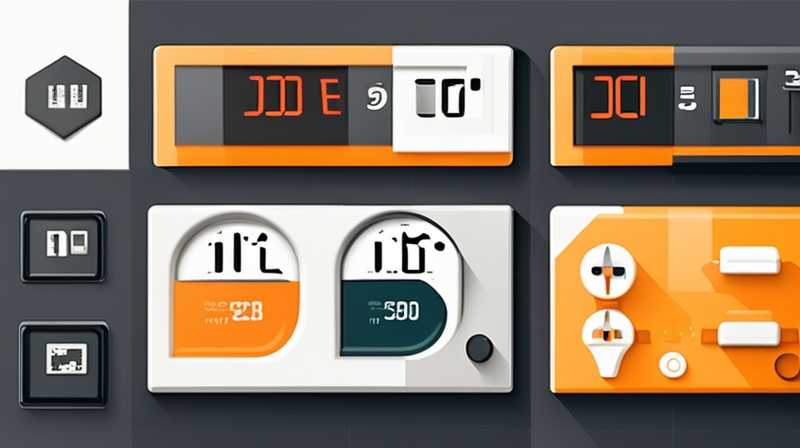 How to measure the working voltage of solar energy