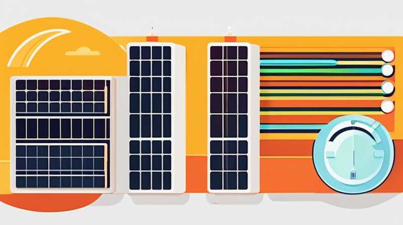 How to identify the wattage of solar energy