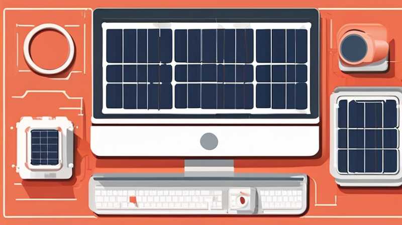 How to disassemble a large solar panel