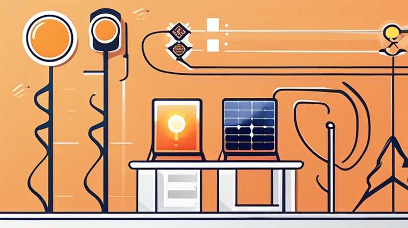 How to connect solar energy to the mains