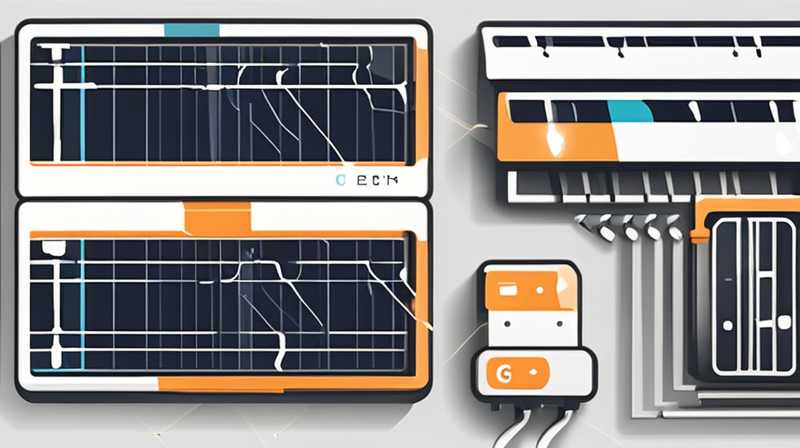 How to transfer household electricity from solar panels