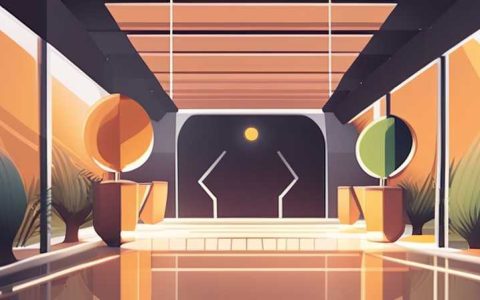 How to connect the solar lights in the corridor
