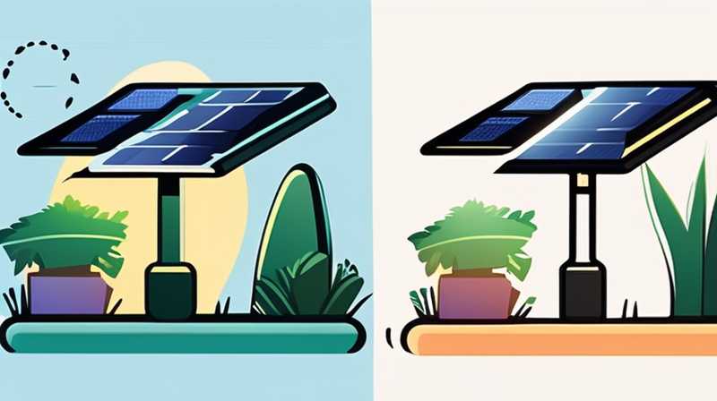 How to adjust the lighting time of solar garden lights