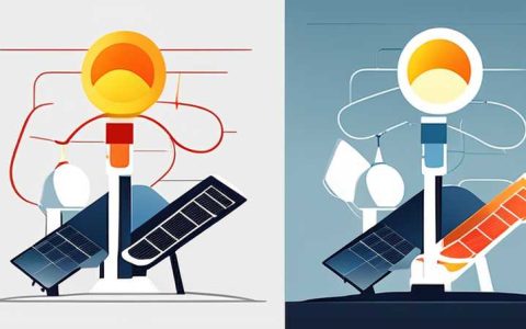 How to connect the two wires of the solar probe