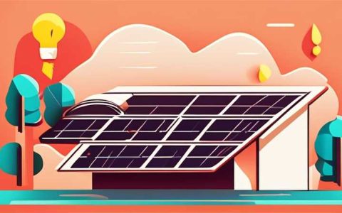 What is the lightning pattern on solar panels?
