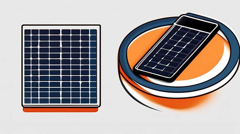 How much power does a 2.5W solar panel charge?