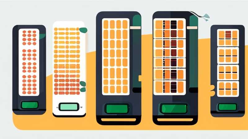 How many watts of solar panels are installed on electric vehicles