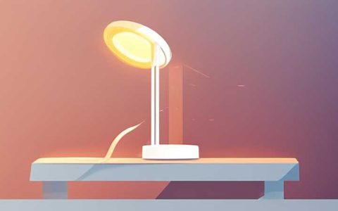 What is the name of the solar desk lamp company?