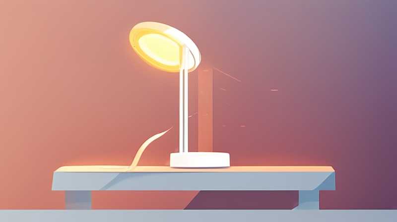 What is the name of the solar desk lamp company?