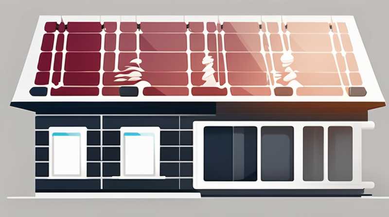 How many watts is a rooftop solar panel?