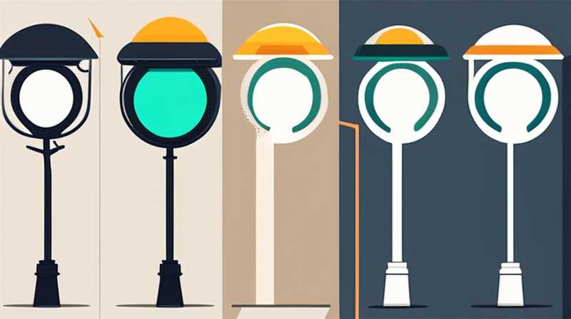 How to install solar lights on street lights