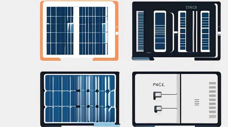 How to take out the foldable solar panel