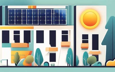 How to use the solar energy provided by commercial housing