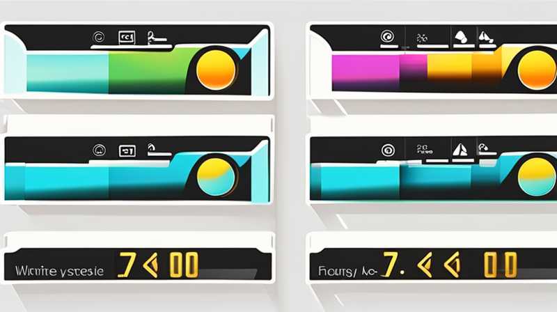 How many watts of solar energy can be installed in 10 square meters