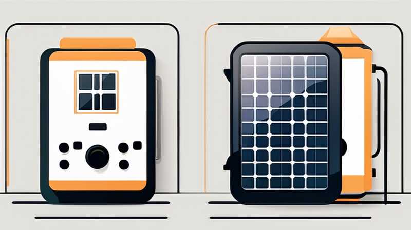 Cómo utilizar una máquina portátil de almacenamiento de energía solar