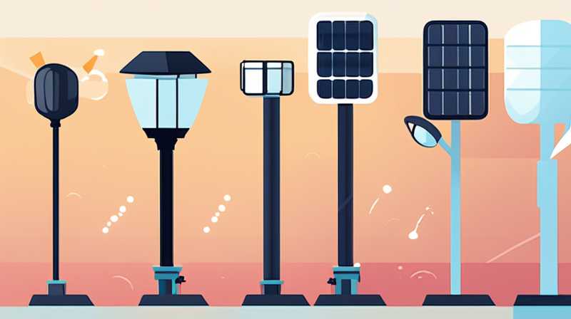 How many watts is better for solar lighting?