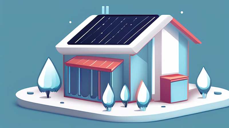 How to prevent solar pipes from freezing?