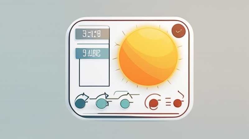 What is the voltage of solar power?