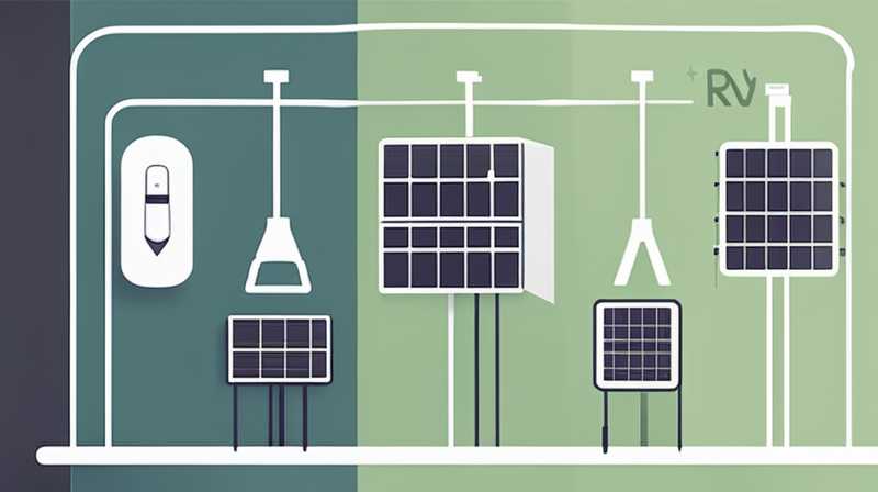 How much electricity does the RV solar generate?