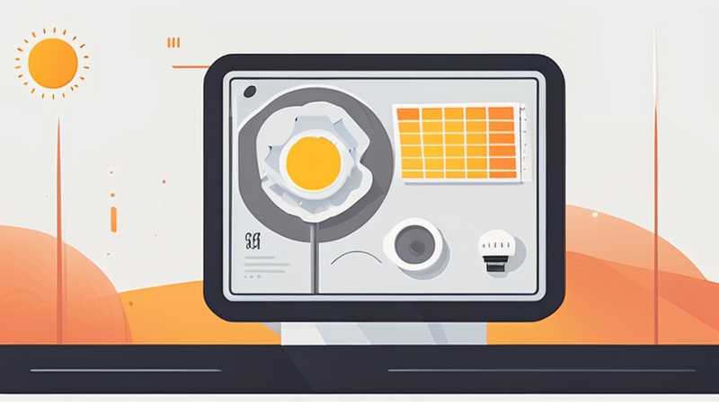 What are the components of a solar generator?