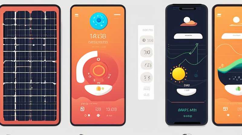 How to put the solar monitoring flow card