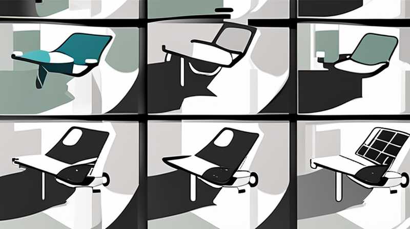 How to charge the solar smart chair