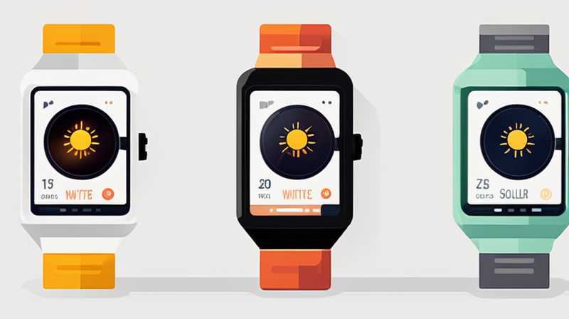 What does solar powered watch mean?