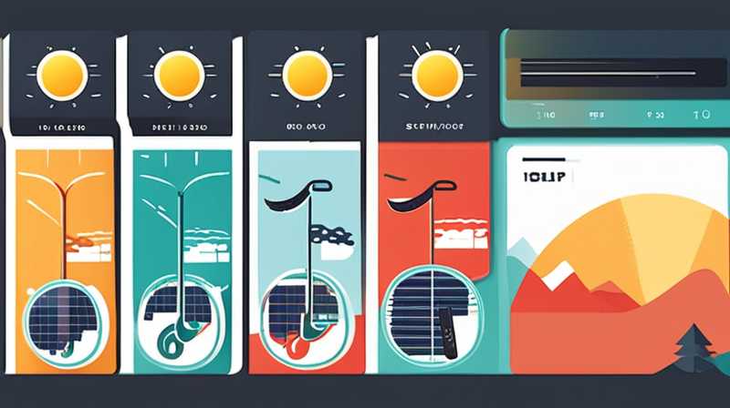 How long can a bicycle last using solar energy?