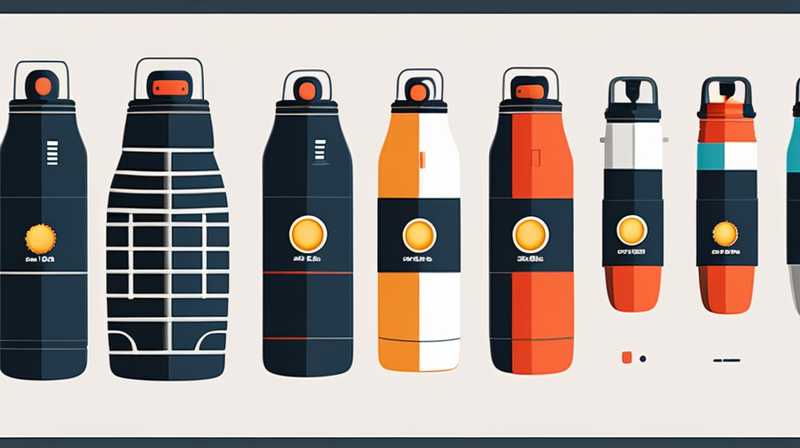 How to measure the size of a solar thermos barrel