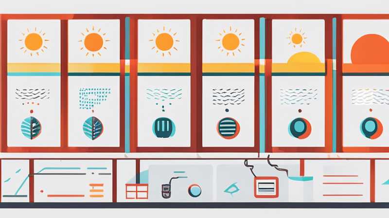 Where to install solar temperature sensor