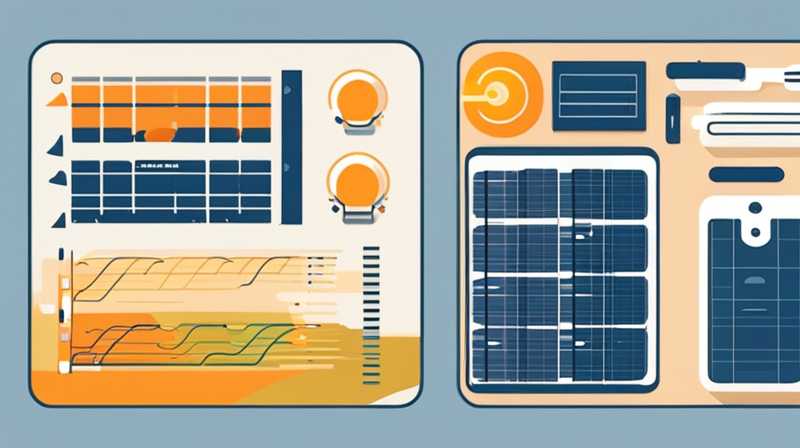 Monitoring the life of solar cells