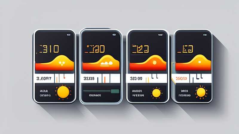 What is the best solar standby temperature?