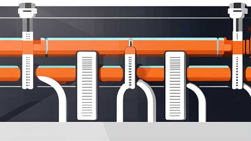 How to lay pipes for solar heating