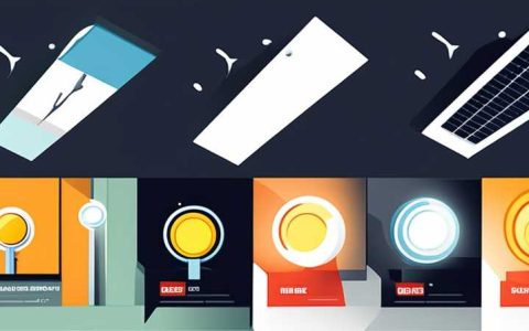 How about split solar street lights