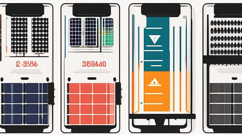 How to tell if solar voltage is high?