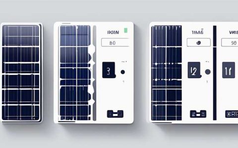 How many volts are two solar panels?