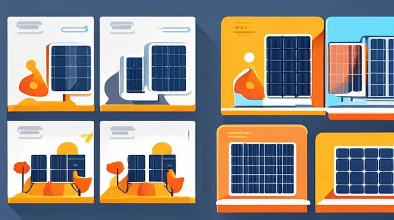 How to install solar panels in a suite