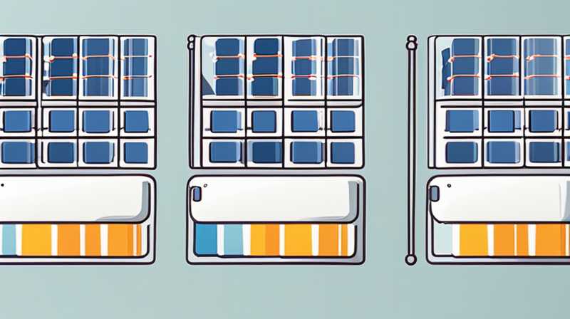 How to install the solar panels