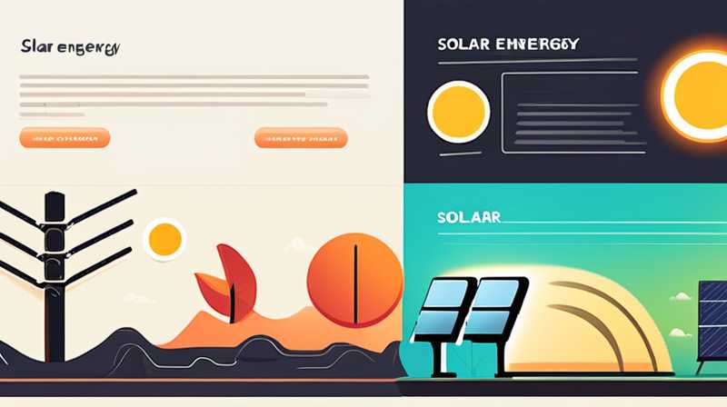 What is solar energy mainly related to?