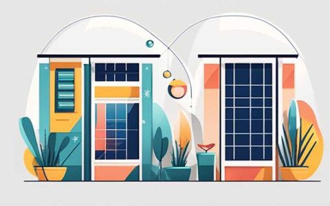 How to arrange solar light string on balcony