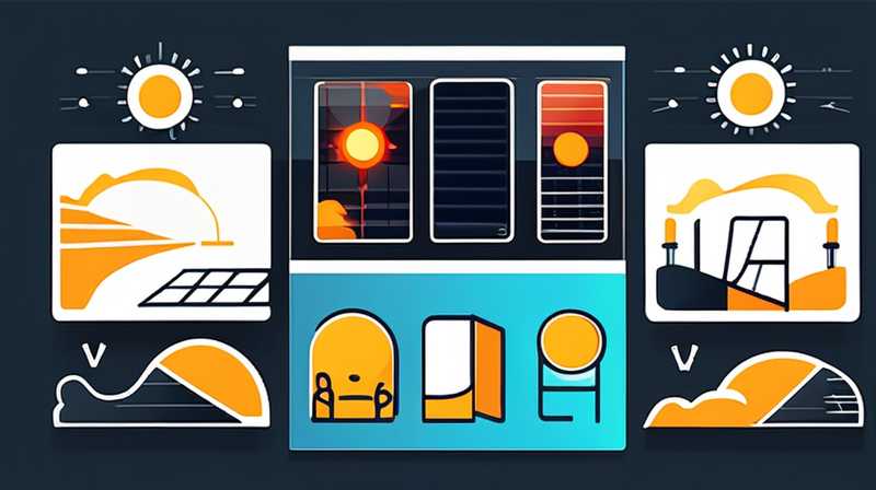 How to distinguish positive and negative solar energy