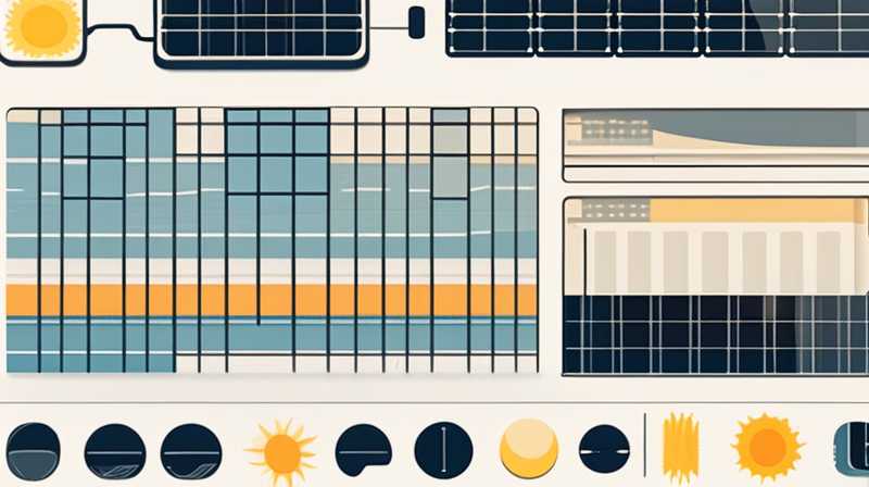 How many volts per square meter of solar panel