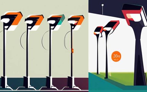 How many batteries are needed for a 30w solar street light