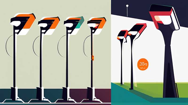 How many batteries are needed for a 30w solar street light