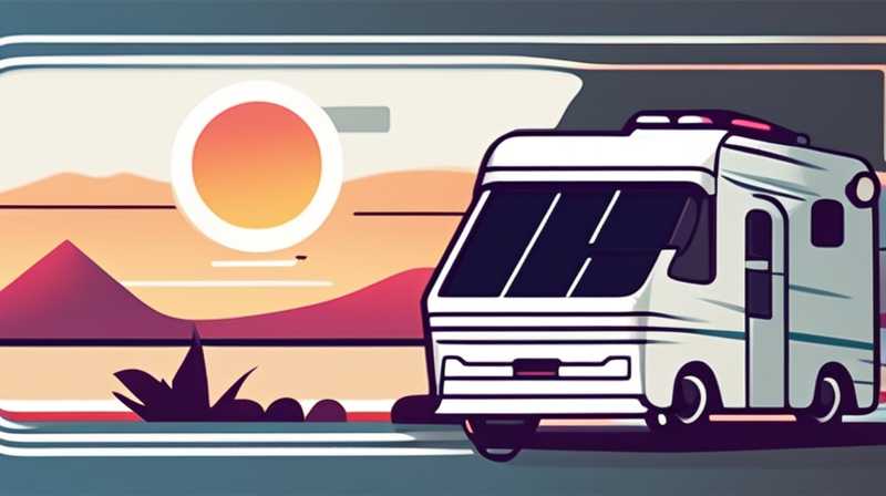 How much does 1000w solar power cost for RV