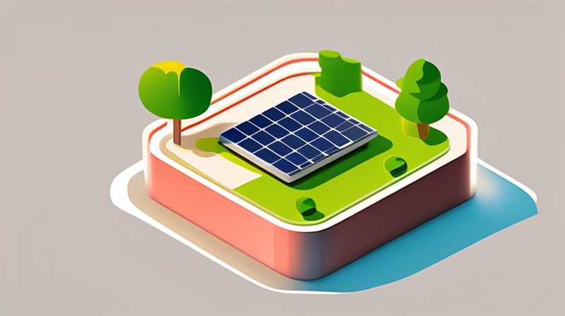 How much area can a 30w solar light illuminate?