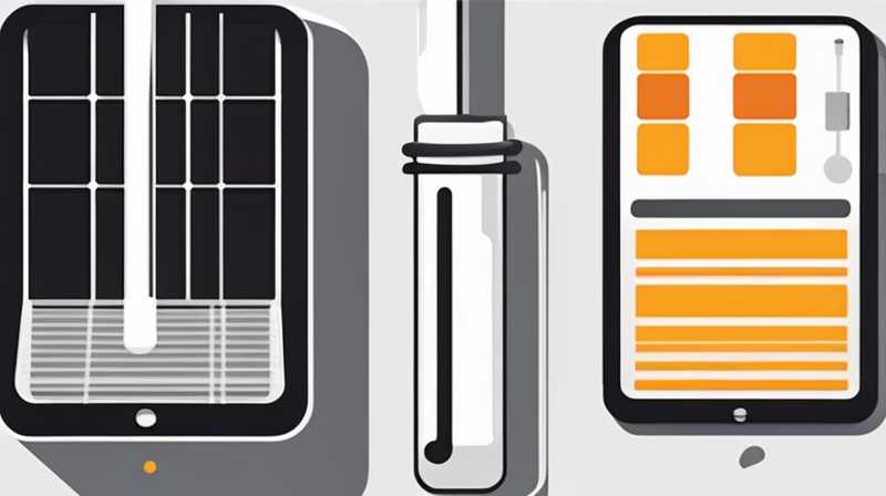 How to install a homemade solar panel light