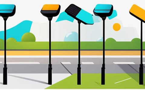 How many volts are the roadside solar street lights